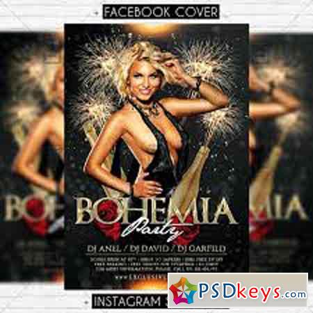 Bohemia Party - Premium Flyer Template