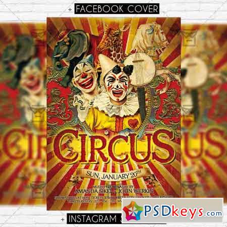 Circus - Premium Flyer Template