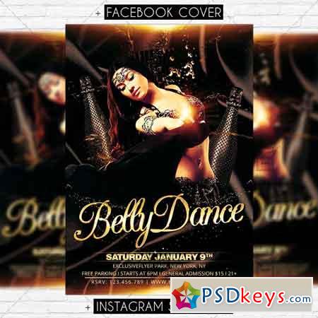 Belly Dance Party - Premium Flyer Template