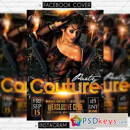 Couture Party - Premium Flyer Template
