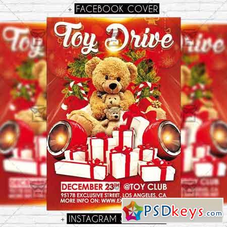 Toy Drive - Premium Flyer Template