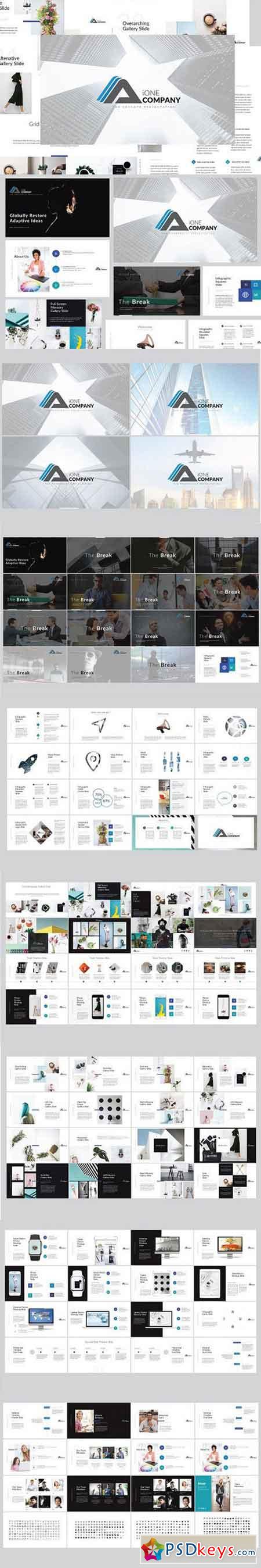 iOne Business Keynote Template 1237523
