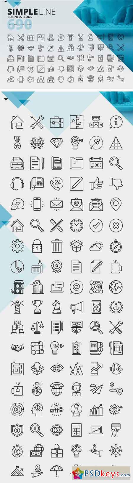 SIMPLE ICONS 1213293