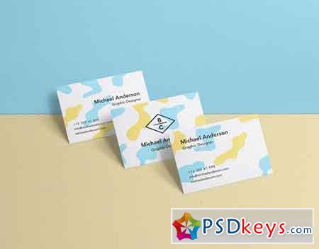 Psd Business Card Mock-Up Vol 36