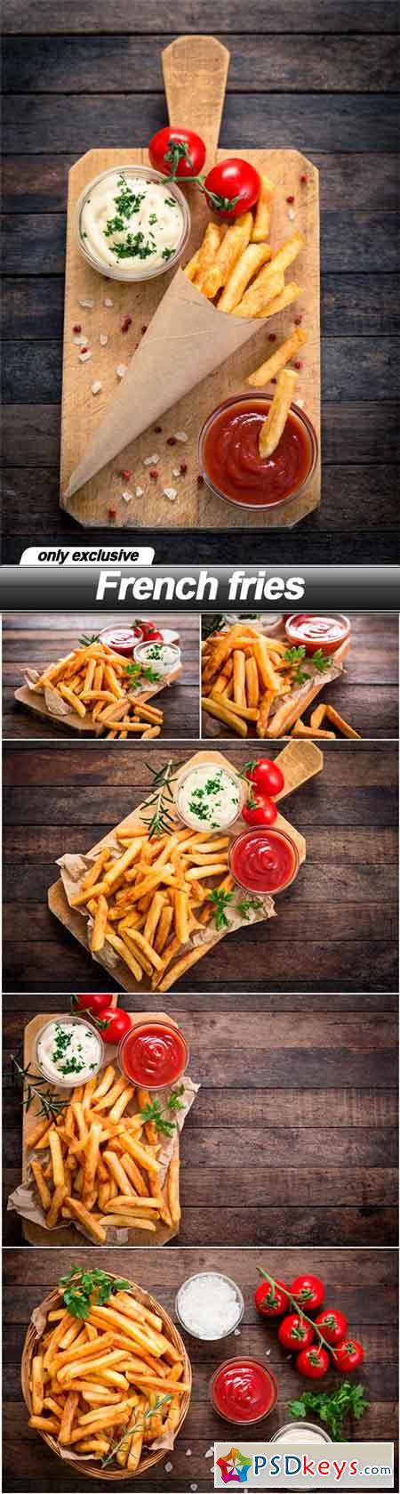 French fries - 6 UHQ JPEG