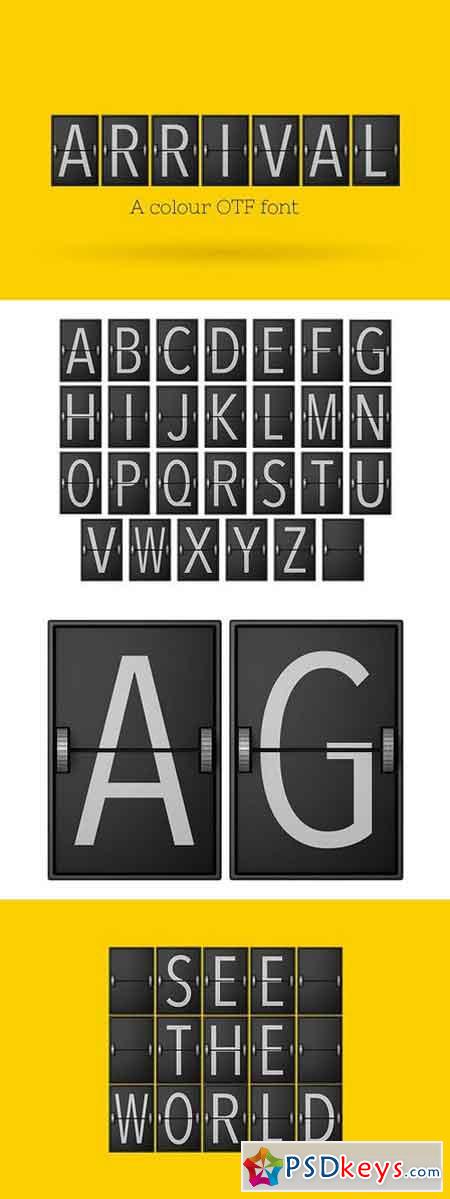 Arrival - Typeface 1259061