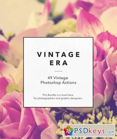 49 Vintage Photoshop Actions 19433829