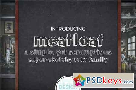 meatloaf font