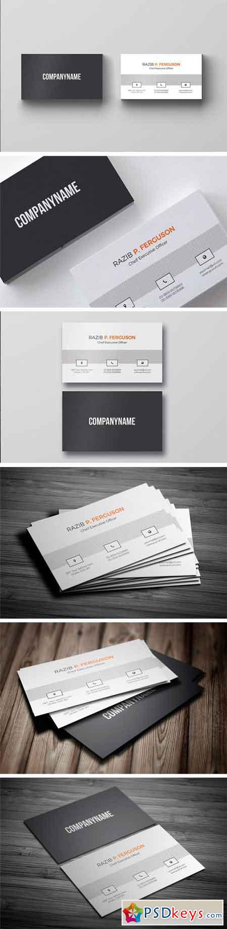 Clean Business Card 1257330