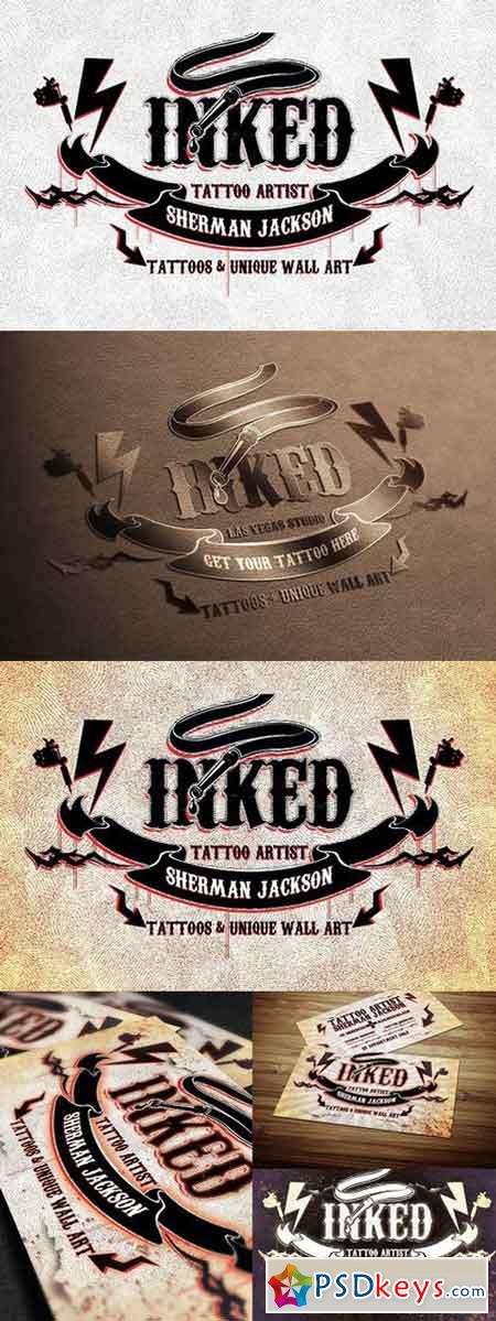 Inked Tattoo Artist Logo 1268723