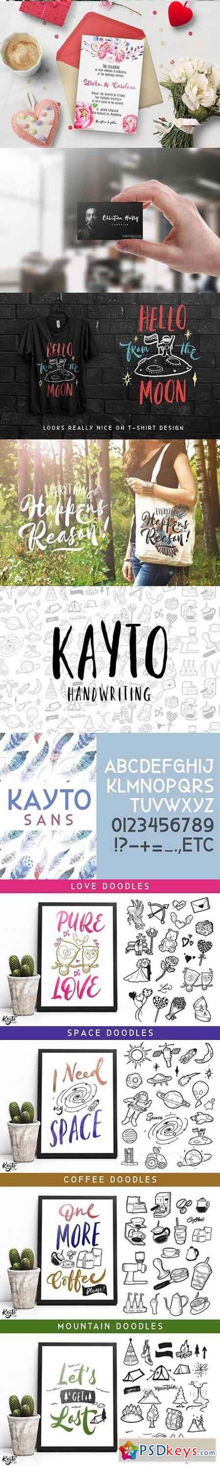 Kayto Script Fonts 1262571