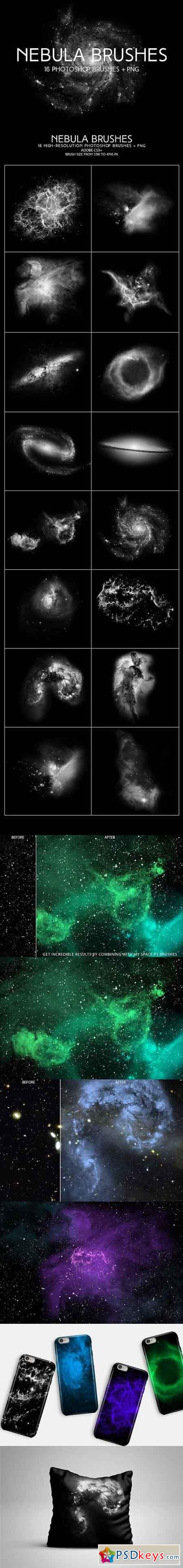 Nebula Photoshop Brushes 1278866