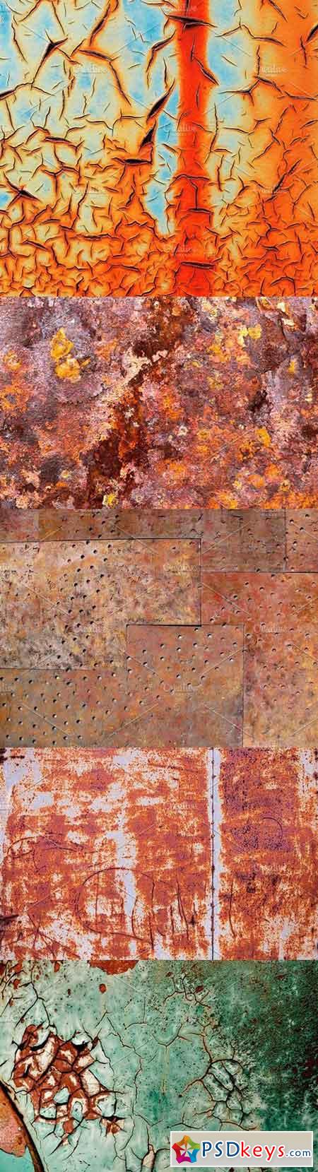 20 Corroded Metal Textures 1277476