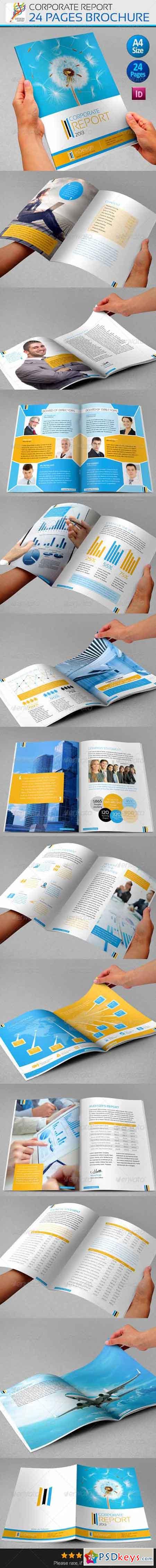 Corporate Annual Report Brochure 5291382