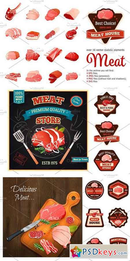 Large Meat Set 1277426