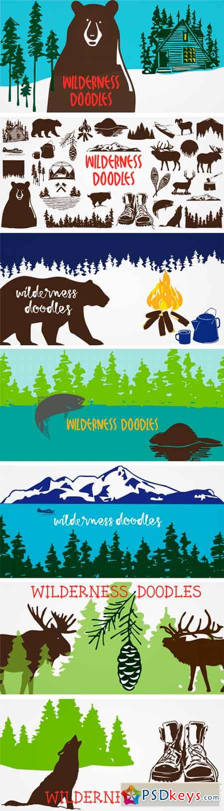 Wilderness Doodles Font