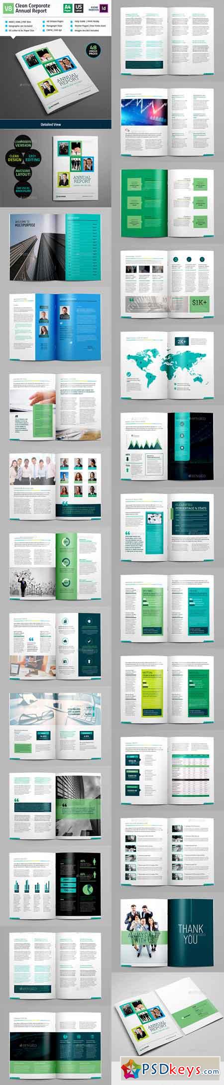 Clean Annual Report Brochure_Indesign Layout_V8 16213929