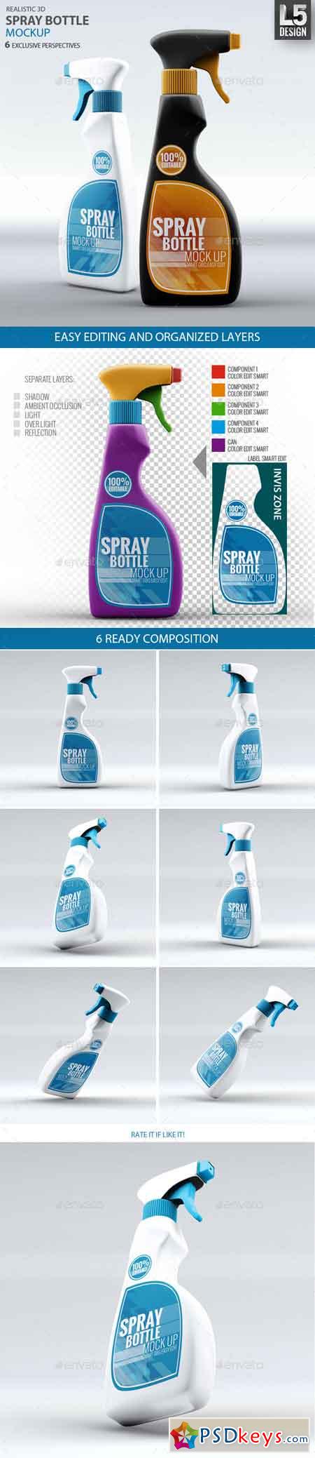 Spray Bottle Mock-Up 9250588