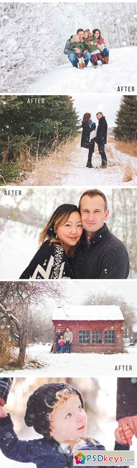 Let It Snow Photography Overlays  1292681