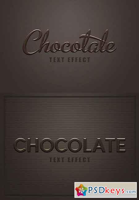 Dark Chocolate Text Effect 1287848
