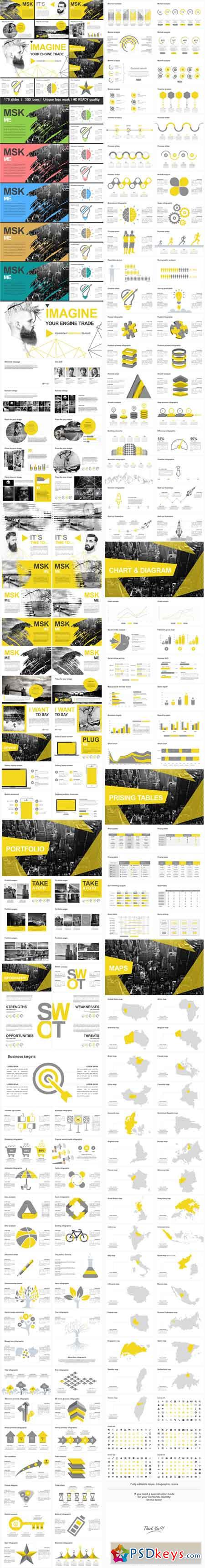 Imagine Clean Powerpoint Template 17310679