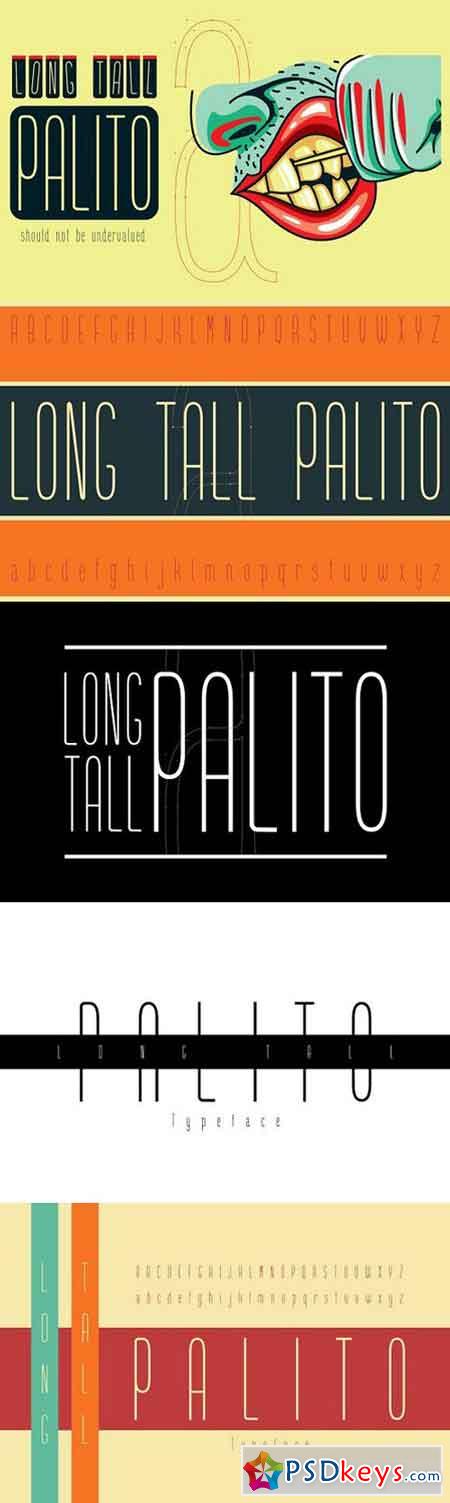 Long Tall Palito Font 1277685