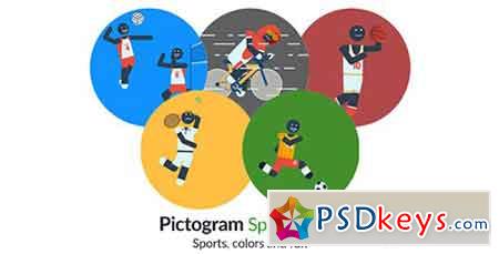 Pictogram Sports Icons 16936399 - After Effects Projects