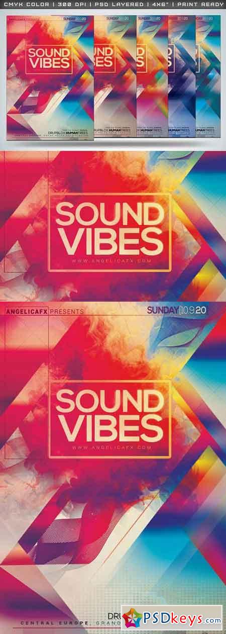 Sound Vibes Flyer Template 919915