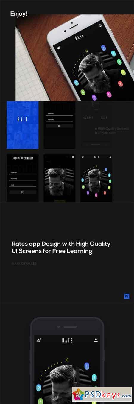 Rates App UI Design