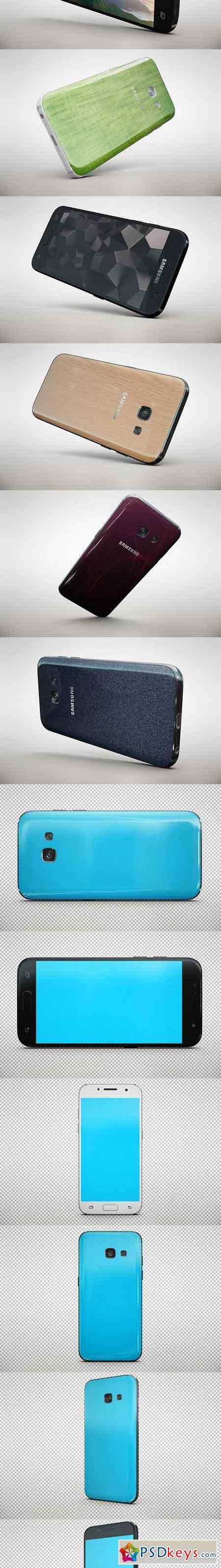 Bundle Samsung Galaxy A3 2017 MockUp 1303576