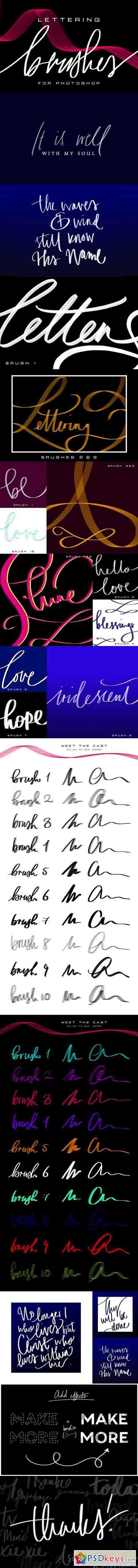 Lettering Brushes For Photoshop 1288172