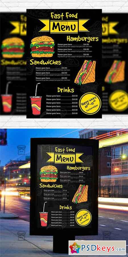 Fast Food - Flyer Template