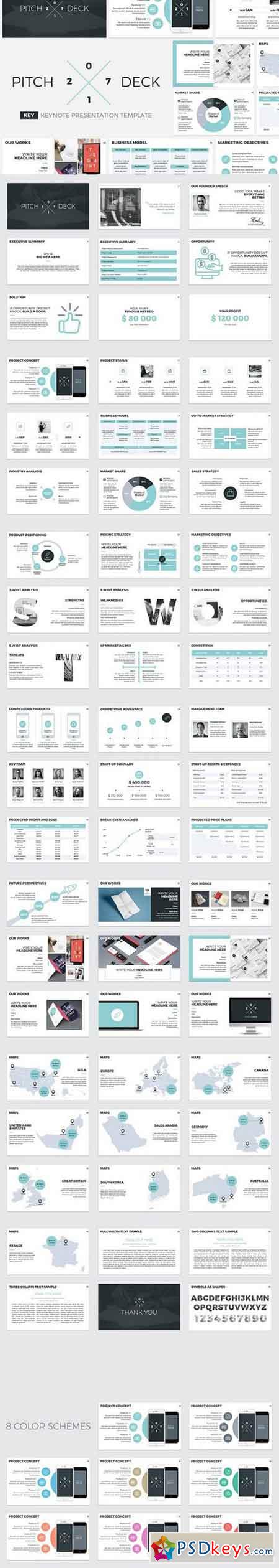 Pitch Deck 2017 Keynote Template 1290807