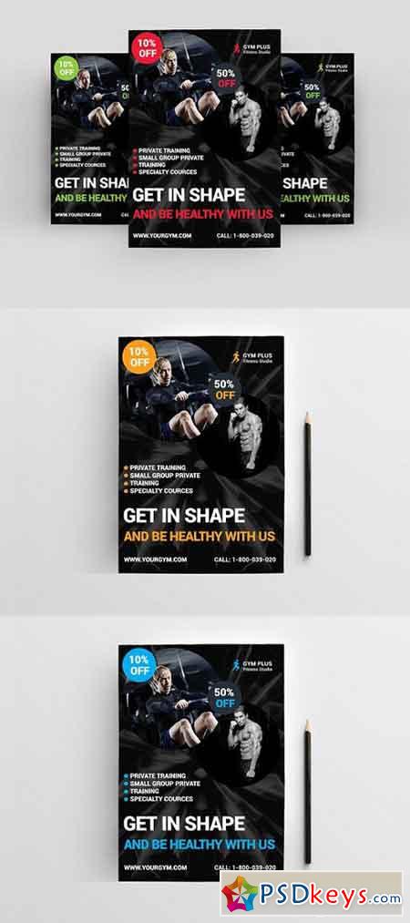 Gym Business Flyer 1313624