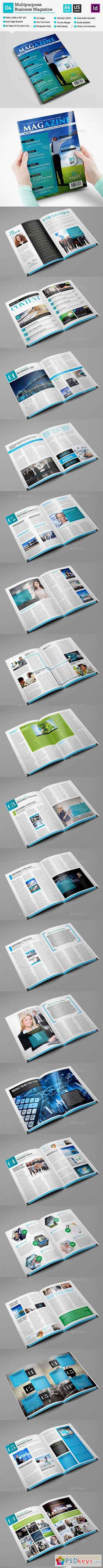 Multipurpose Magazine Template_Indesign 52 Page_V4 10823679