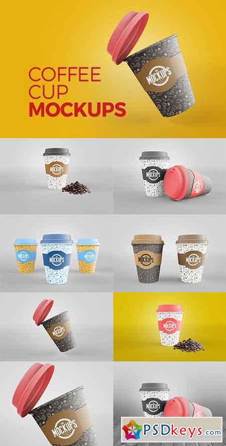 Coffee Cup Mockups Vol.1 1313043