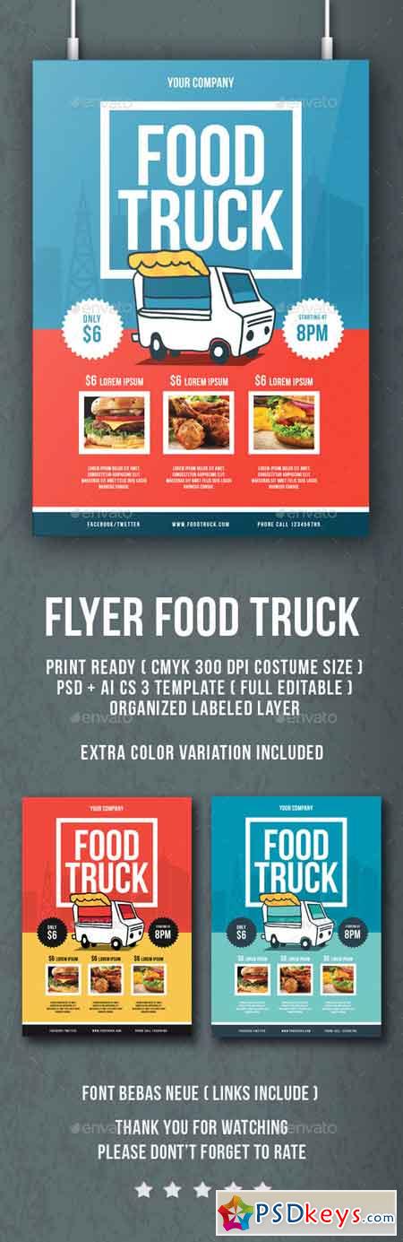 Flyer Food Truck 13513701
