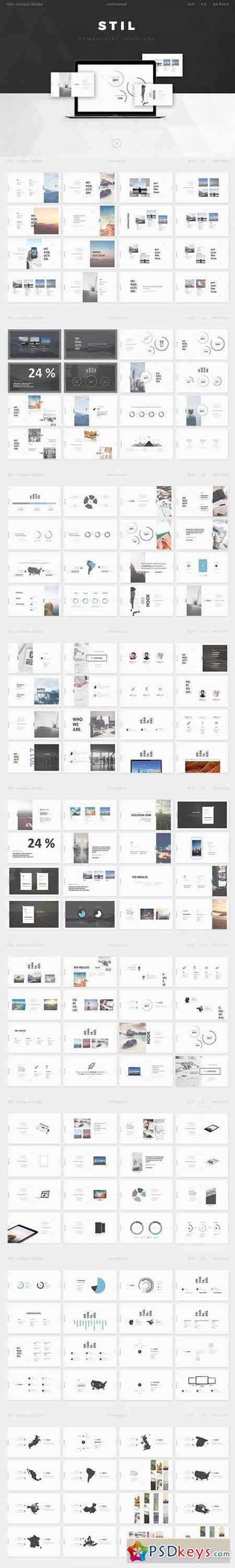 STIL Powerpoint Template 1302352