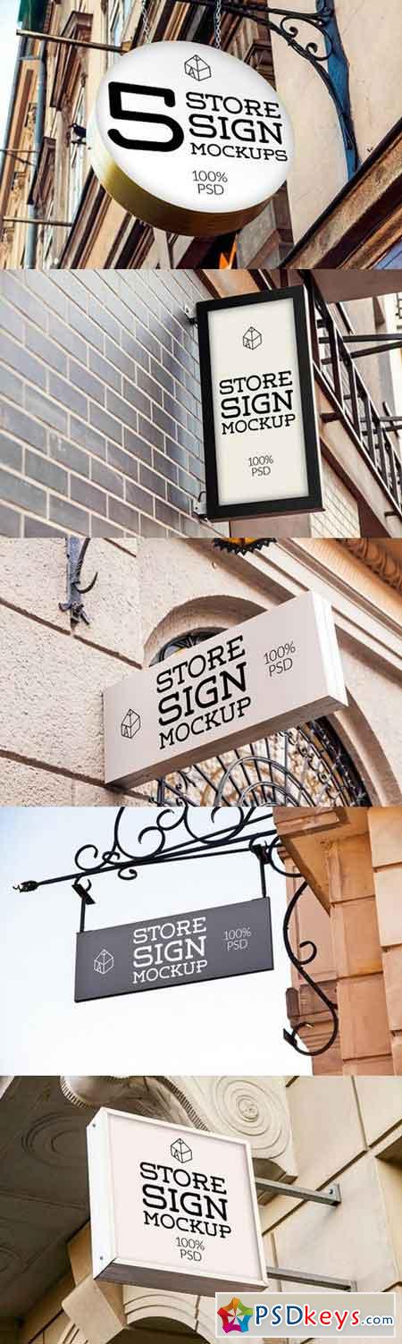 Store Signs Mock-ups 3 1312993