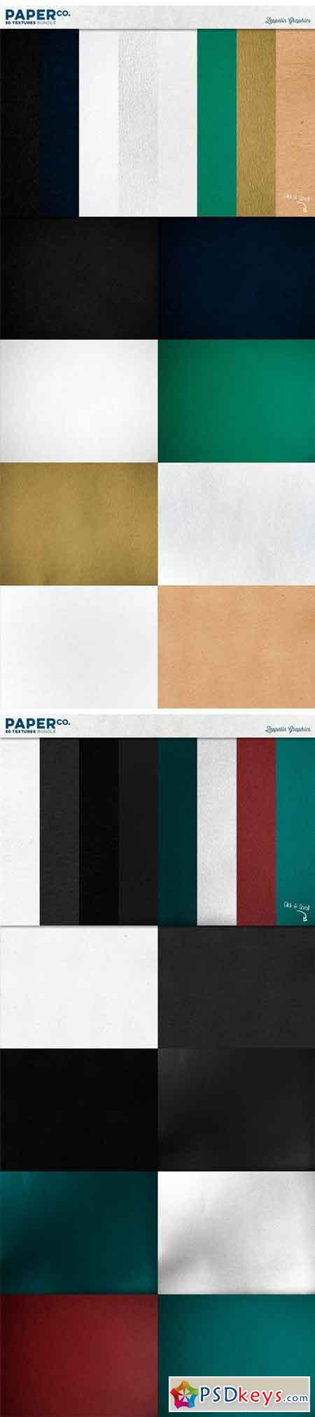 50 Paper Textures Set 1297829