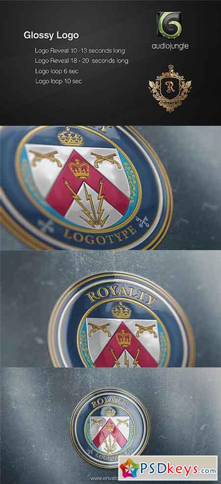Glossy Logo Reflection Logo Loop 19401103 - After Effects Projects