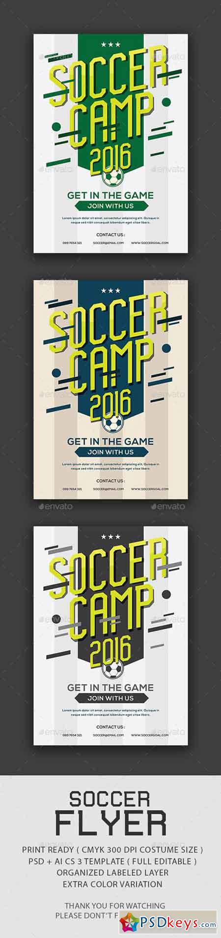 Soccer Camp Flyer 14210677