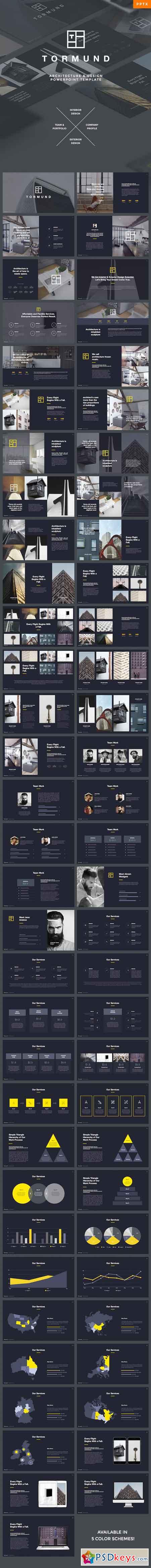 Thormund - Design & Portfolio Powerpoint Template 19387581