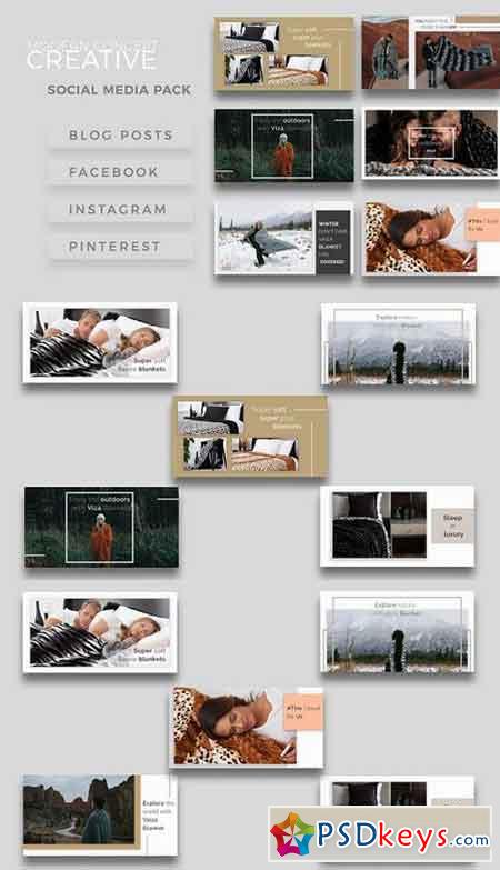 Social Media Pack Templates 1328937