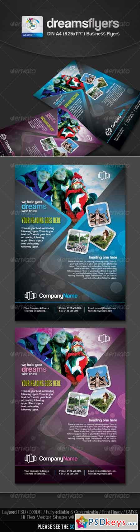 Dreams Multipurpose Business Flyers 2618448