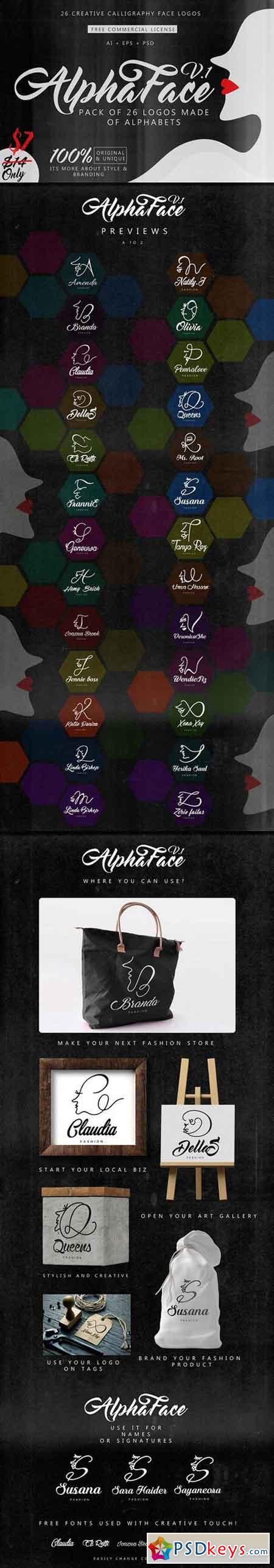 26 Logos for Her - AlphaFace 1279827