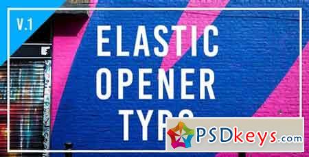 Elastic Opener Typography 19598966 - After Effects Projects