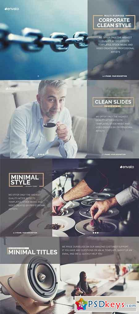 Minimal Slideshow 19587057 - After Effects Projects
