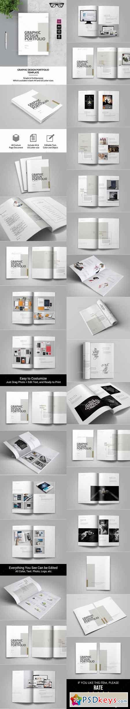 Graphic Design Portfolio Template 19701319