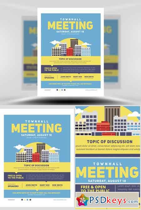 Community Meeting Flyer Template v2